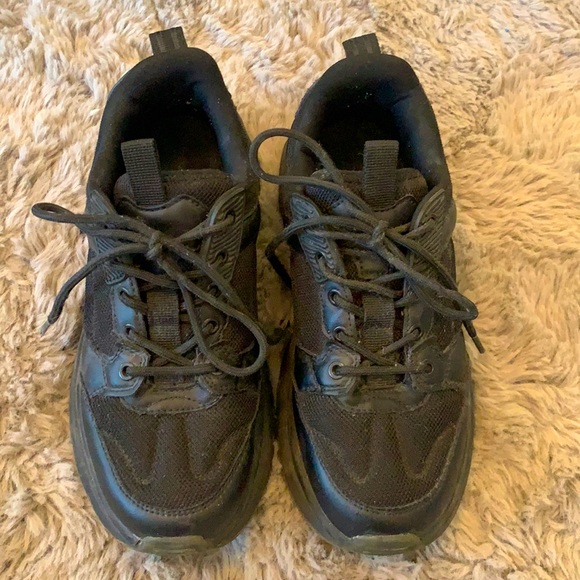 ZARA CHUNKY BLACK SNEAKERS - Picture 5 of 9